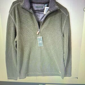 Men’s 1/4 zip sweater med